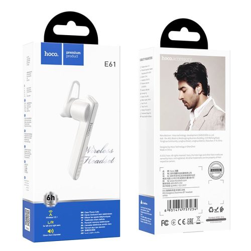 Casti Bluetooth Gorgeous – HOCO E61 – Albe