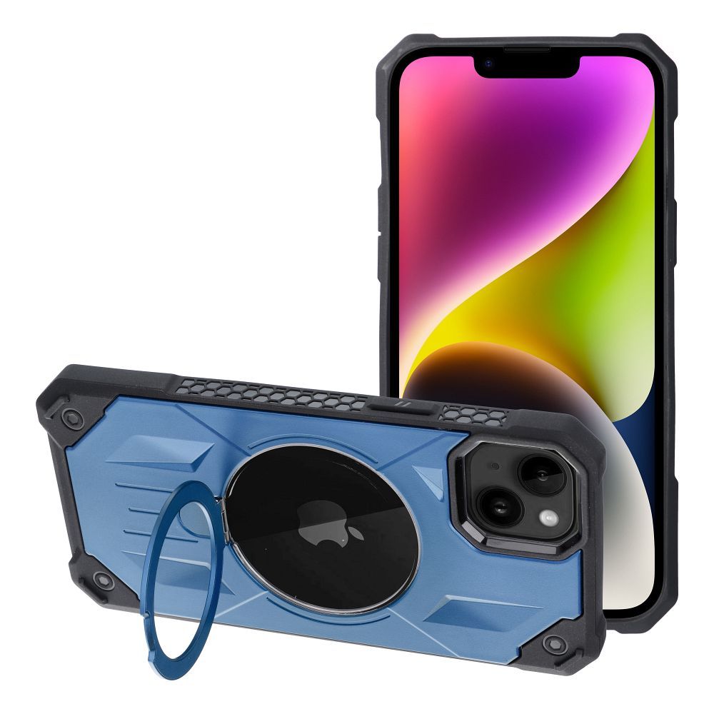 HUSA ARMOR MAGSAFE IPHONE 14 PLUS ALBASTRA - imagine 4