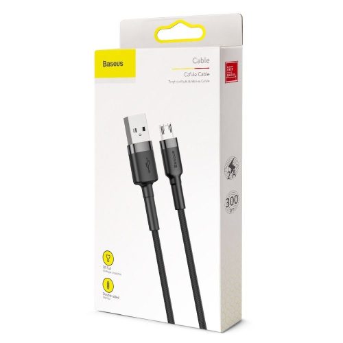 CABLU INCARCARE USB-A – LIGHTNING 2A – 3M – CALKLF-R09 – Negru