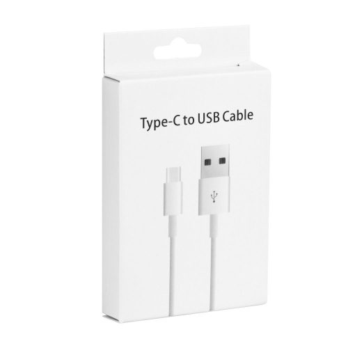CABLU INCARCARE USB-A – USB-C 3.0 – Alb – BOX HD2 – 1M