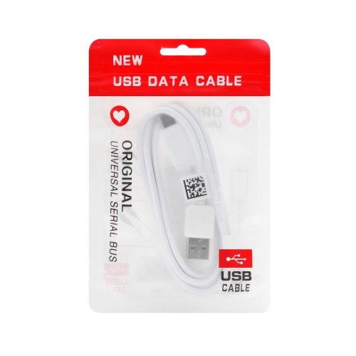 CABLU INCARCARE USB-A – USB-C 3.0 – ORIGINAL UNIVERSAL – Alb – HD2 – 1M
