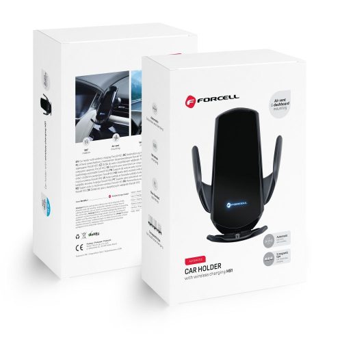 Incarcator Forcell Wireless + Cablu Magnetic – Negru