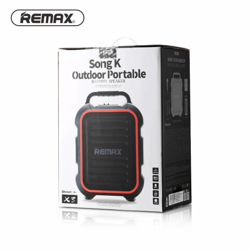 BOXA PORTABILA CU MICROFON – REMAX RB-X3 – Neagra