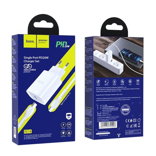 Incarcator iPhone – HOCO – USB-C – Lightning – 20W