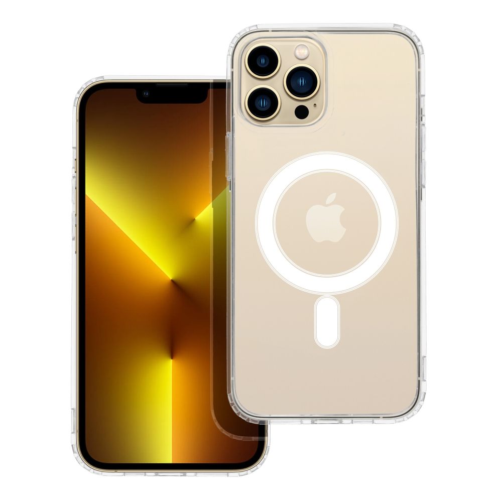 Husa Mag Safe - Iphone 13 Pro - Transparent - imagine 2