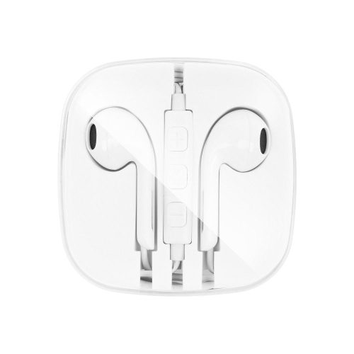 Casti iphone Lightining Box Alb