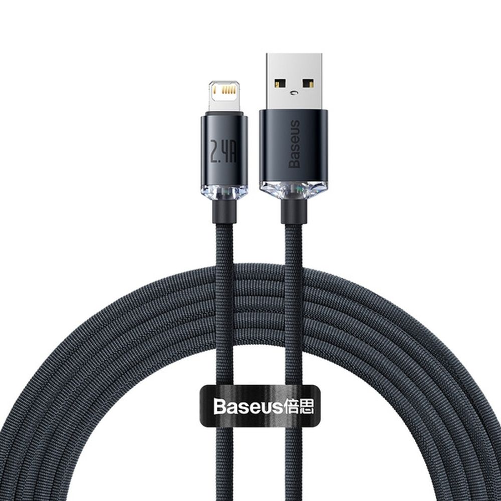 CABLU INCARCARE BASEUS USB - Lightning - CAJY000101 - 2M - imagine 3