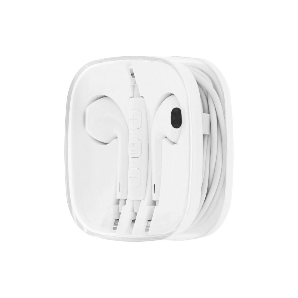 Casti iphone Lightining Box Alb - imagine 2