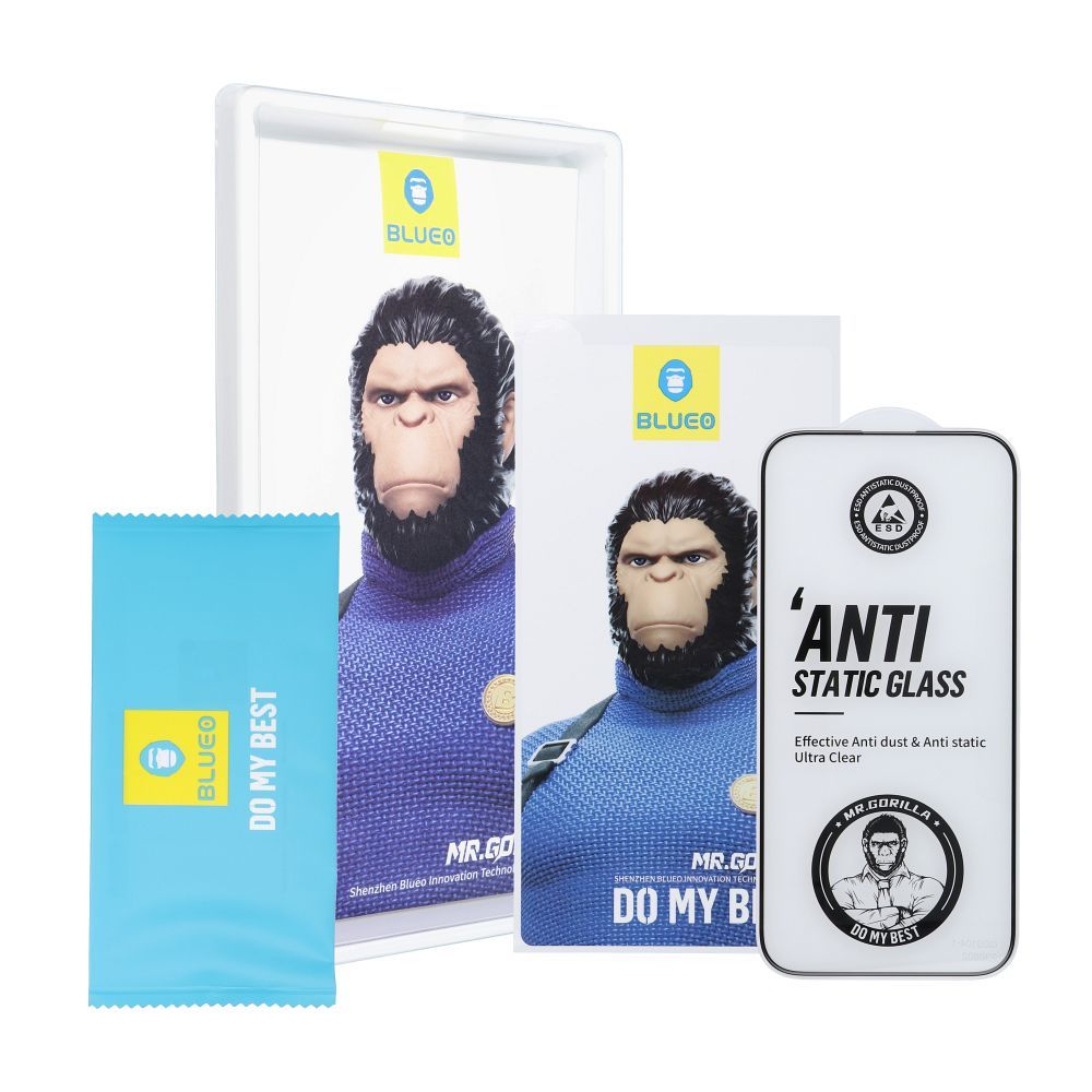 STICLA SECURIZATA - Mr.Monkey Glass - iPhone XS Max / iPhone 11 Pro Max - imagine 3