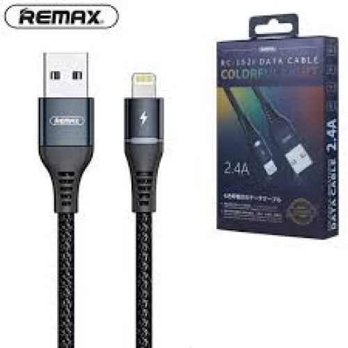 CABLU INCARCARE USB-A – LIGHTNING – Remax – RC-160i 2.1A – 1M – Negru