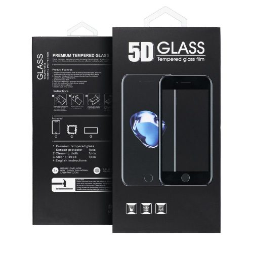 STICLA SECURIZATA 5D FULL Glue – IPHONE 7/8 Neagra