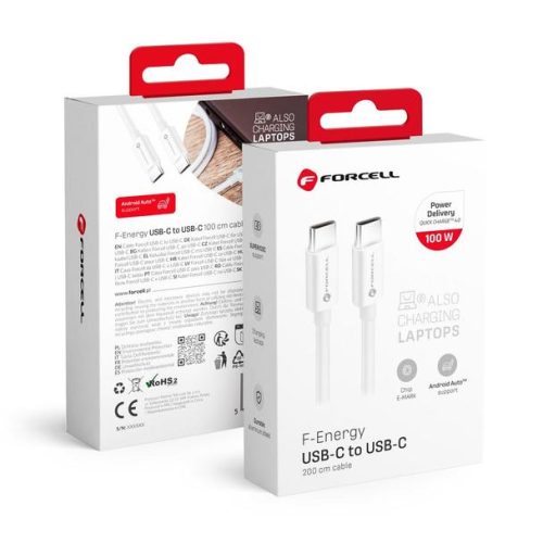 CABLU INCARCARE FORCELL TYPE C C257 NEGRU